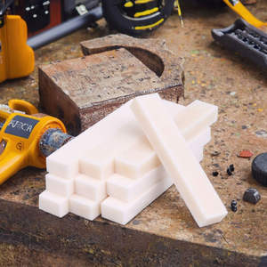 Tuerca superior para guitarra de hueso blanco, 52x10x6mm, XZZ-101, alta calidad, fácil instalación, tacto suave - Product Image 1