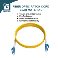Kabel Serat Optik Berlapis Baja Gcabling Outdoor Ftth Patch Cord Fc-sc Fc-lc 500mm 1m 50m 2.0mm G652d 20cm 3m Gpon Olt Patch Cord