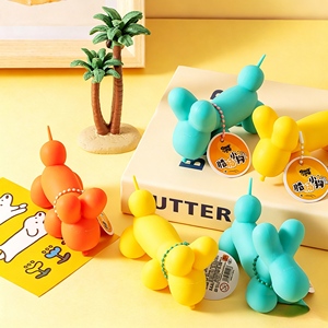 Jouets créatifs de décompression : Chien Teckel en sable à pincer, mignon et amusant, pour soulager le <span class=keywords><strong>stress</strong></span> des enfants, avec fonction musicale. Vente en gros pour fabricants. - Product Image 4