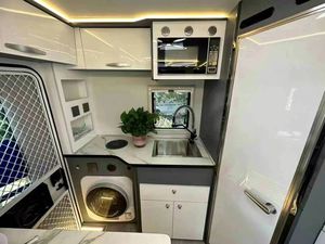 중고 4x2 럭셔리 캐러밴 판매 rv 중국 모터 홈 캠퍼 밴 싼 오토 카라바나 자동차 버스 슬라이드 에 클래스 C 모터 홈 캠퍼 - Product Image 4