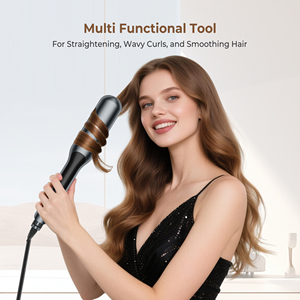 Lisseur à vapeur infrarouge professionnel à ions négatifs en céramique pour femmes, fer à lisser avec logo personnalisé OEM - Product Image 5
