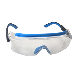 WEJUMP Anti-buée Z87 Lab Eyes Lunettes <span class=keywords><strong>de</strong></span> sécurité Lunettes <span class=keywords><strong>de</strong></span> <span class=keywords><strong>protection</strong></span> des yeux avec verres transparents Lunettes <span class=keywords><strong>de</strong></span> <span class=keywords><strong>protection</strong></span> des yeux Overglasses - Product Image 2