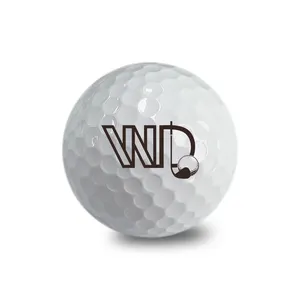 מכירה חמה כדורי גולף פרימיום 2 3 4 שכבות כדור גולף לוגו מותאם אישית טורניר כדור גולף