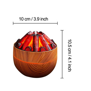 Máy tạo độ ẩm bằng than hoạt tính mới USB, dùng cho nhà, văn phòng, ô tô, máy tính để bàn, mini, yên tĩnh, tạo khói lửa - Product Image 3