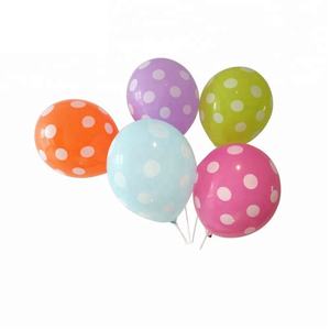 12 Inch Red White Green Color Birthday Wedding Party Decoration <b>Balloon</b> Polka Dotted Latex Globo <b>Balloons</b> with Print Polka Dot - Product Image 6