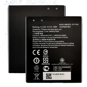 उच्च गुणवत्ता लंबे जीवन मूल 2660Mah बैटरी के लिए Asus B11P1602 बैटरी