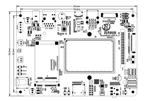 บอร์ดสาธิต HelperBoard A333 แรม 2GB + หน่วยความจำ eMMC 32GB LPDDR4 USB 3.0 2.5K MIPI WiFi6 H.265 <span class=keywords><strong>VP9</strong></span> ชุดพัฒนาอุปกรณ์ HMI สำหรับอุตสาหกรรม - Product Image 3