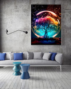 <span class=keywords><strong>Four</strong></span> <span class=keywords><strong>Seasons</strong></span>抽象的なダイヤモンド絵画キット手描き3D DIYクリスタルアートモザイクパズルファブリック風景の件名 - Product Image 2