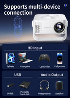 OEM chaud 4K Android 1080P prise en charge Wifi Home cinéma Proyector 360 Angle haute luminosité usine Mini projecteur