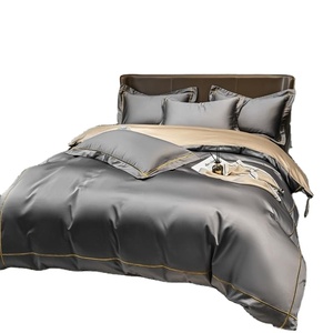 100% Cotton <strong>Duvet</strong> <strong>Cover</strong> <strong>Grey</strong> Bedsheet Bedding Set 200TC - Product Image 1