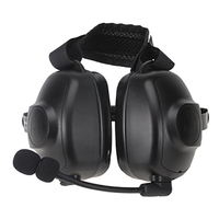 Casque anti-bruit industriel Motorola PMLN6854 pour talkie-walkie CP200d CP185 BPR40 Radio bidirectionnelle 2 broches 24 dB NRR