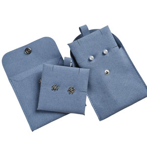 Personalizado personalizado tamaño personalizado regalo cinta joyería embalaje bolsas cremallera abierto resistente al agua moda elegante - Product Image 5