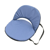 NOUVEAU Siège de stade rembourré confortable en acier avec dossier réglable, chaise inclinable pliable pour le sol, chaise de gaming avec logo personnalisé