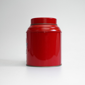 Bote de latas de aluminio rojo con tapa, se puede usar <span class=keywords><strong>para</strong></span> <span class=keywords><strong>almacenar</strong></span> té, granos de café, contenedor de alimentos sellado, venta al por mayor - Product Image 3