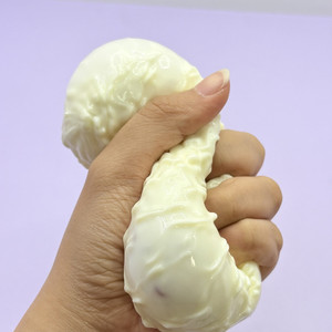 Giocattolo Squishy a Forma di Noodle Istantanei, Blocco da Costruzione in TPR con Suono, Antistress, Confezionato Singolarmente, Certificato CE, Pronto all'Uso - Product Image 3