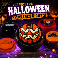 Tombol Suara Buzzer Prank Halloween, Tombol Bicara Suara Seram, Buzzer Suara untuk Permainan Trick or Treat