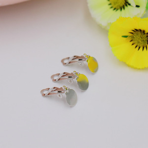 Clips grenouille pour enfants 10 mm en alliage de zinc couleur argent, accessoires de bijouterie DIY pour la création artisanale des enfants - Product Image 5