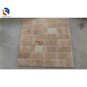 Caratteristica muro rosso/rosa cultura pietra, marmo sporgenza roccia/Modulare Suface - Product Image 1