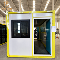 Casa Contenedor Prefabricada Portátil Plegable y Desmontable de 20 Pies, 10-12 Unidades por 40HQ, para Campamento de Trabajadores u Oficina, de Fábrica con 20 Años de Experiencia
