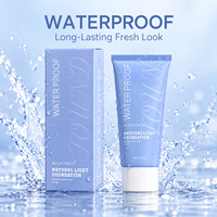 Créez votre propre fond de teint liquide de haute qualité, couvrant entièrement, longue tenue, marque privée, fini mat, imperméable, fond de teint liquide OEM
