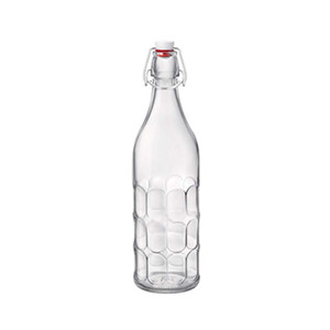Moresca Bottle with Cap, 1 L, Pack with Caps, Assorted Colors - Product Image 1