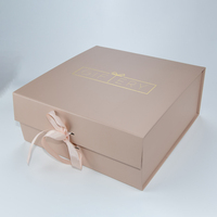 Boîte d'Emballage Personnalisée pour Mèches de Cheveux Vierges et Perruques, Boîte Cadeau pour Extensions de Cheveux Humains avec Fermeture à Ruban