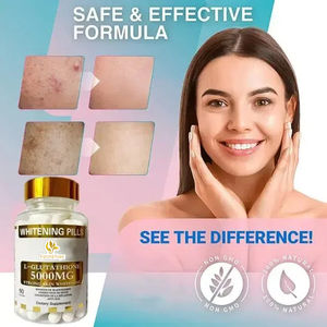 Aangepaste Private Label Antioxidant Huid Whitening Capsules Voor Volwassenen Collageen Vitamine C L-Glutathion Sterke Schoonheidsproducten Voor - Product Image 3