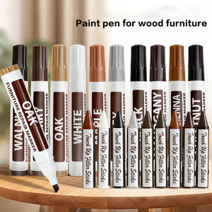 Penna <span class=keywords><strong>per</strong></span> mobili in legno 10 colori pastello <span class=keywords><strong>per</strong></span> riparazione di graffi di riparazione di vernice persa che segna la penna <span class=keywords><strong>per</strong></span> pavimenti in legno massiccio - Product Image 2