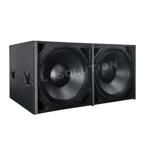H218 kép 18-inch cao-powered bass loa siêu trầm neodymium nam châm 4ohm Trở kháng bằng gỗ và vỏ kim loại cho dòng mảng Loa - Product Image 3