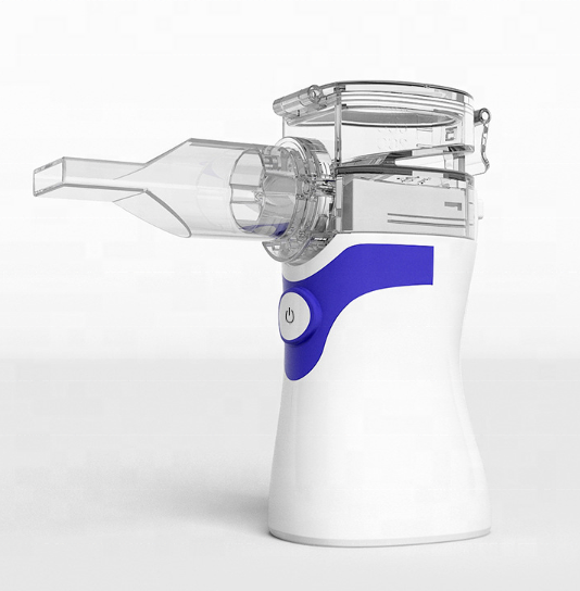 Portable Mini Ultrasonic Nebulizer Inhalation Machine Electric Breath Problem Compact Vaporizer with Mesh Nebulize Atomizer