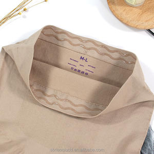 0138 # taille haute ventre pantalon anti-dérapant Silicone ventre Tuck hanche Triangle beauté pantalon grande taille ventre pantalon femmes - Product Image 5