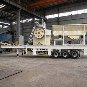 Britador Móvel Elétrico a Diesel, Máquina Eficiente de Britagem de Agregados de Pedra para Local de Mineração - Product Image 5