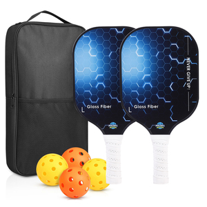 <span class=keywords><strong>Raquette</strong></span> de pickleball en fibre de verre, personnalisable, haute qualité USAPA, portable, couleurs et logo personnalisés, nouvelle arrivée, vente chaude - Product Image 2