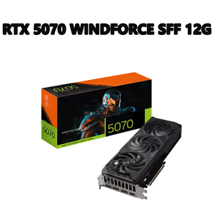 GeForce RTX 5070 WINDFORCE SFF พัดลมระบายความร้อน 16GB 2512 MHz 28 Gbps 192 บิต PCI-E 5.0 DirectX 12 750W 16 พิน*1 สำหรับเดสก์ท็อป ใหม่ - Product Image 1