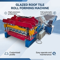 Machine automatique de formage à froid de tuiles de toit en acier verni