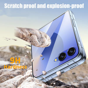 Protection d'écran extérieure en verre trempé HD transparent 9H pour Samsung Z Flip 7 8, anti-rayures, haute sensibilité - Product Image 2