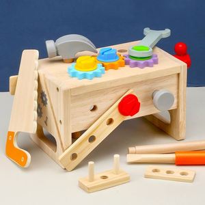 3 4 5 Year Old Boys Girls Montessori Stem Learning Educational Construction <b>Toys</b> <b>Tool</b> Kit for Kids - Product Image 2