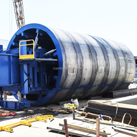 Chariot de coffrage en acier de haute qualité, personnalisable, pour travaux de génie hydroélectrique et de conservation des eaux, pour le forage de tunnels, certifié CE 1 an