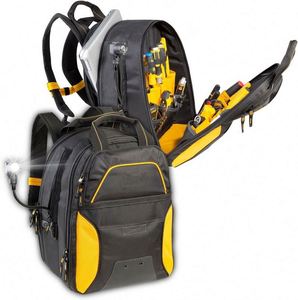 Free Sample 33-Pocket Lighted USB Charging <b>Tool</b> <b>Backpack</b> - Product Image 2