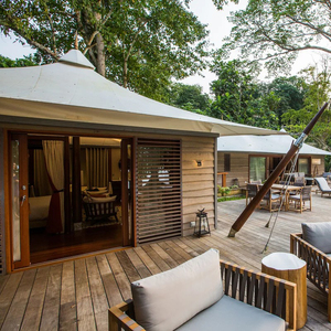 Nhà Sản Xuất Tùy Chỉnh Ánh Sáng Sang Trọng Lều Chỗ Nghỉ Ngoài Trời Khách Sạn Glamping Lều Với Phòng Tắm Cho Khu Nghỉ Mát - Product Image 5
