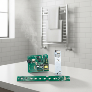 Carte de contrôle intelligente PCBA <span class=keywords><strong>pour</strong></span> chauffe-serviettes <span class=keywords><strong>électrique</strong></span>s avec écran LCD et minuterie, personnalisable OEM - Product Image 5