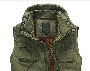 <span class=keywords><strong>Chaleco</strong></span> <span class=keywords><strong>de</strong></span> Algodón Personalizado para Hombre con Forro <span class=keywords><strong>de</strong></span> <span class=keywords><strong>Piel</strong></span> Corto, <span class=keywords><strong>Chaleco</strong></span> <span class=keywords><strong>de</strong></span> Invierno - Product Image 5