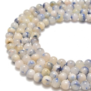 Fili di Ajoite e Quarzo Dumortierite Blu Naturale all'Ingrosso, Perle Rotonde <span class=keywords><strong>da</strong></span> <span class=keywords><strong>4</strong></span>-12mm per Creazione Gioielli, Bracciali, Orecchini, Collane, Cinghie per Telefono - Product Image 2