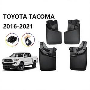 Guardabarros para Toyota Tacoma 2016-2021, 4 piezas, material PP TPR - Product Image 5
