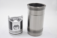 Kit Liner Mesin Ekskavator Konstruksi D6AC 6D22 6D24 6D16 Piston, Pelapis, Ring Piston