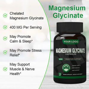 Cápsulas de Magnesio Glicinato 3 en 1 de Ausreson OEM, Complejo de Citrato y Malato, 400mg 1800mg - Product Image 3