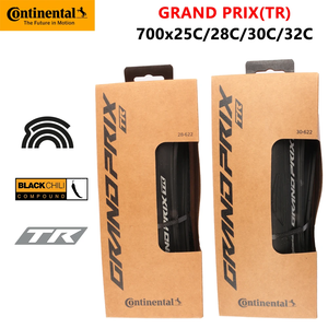 Pneus de vélo de route Continental <span class=keywords><strong>Grand</strong></span> <span class=keywords><strong>Prix</strong></span> TR, anti-crevaison, tubeless, 700x25C/28C/30C/32C, noir Chili, pneus de vélo de route OEM - Product Image 2