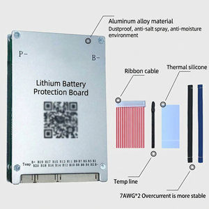 Placa de Protección Inteligente Bluetooth Smart Active Balance BMS 4S a 24S con Equilibrador Activo de 2A para Almacenamiento de Energía Solar - Product Image 3