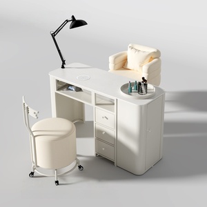 Table de <span class=keywords><strong>manucure</strong></span> multifonctionnelle moderne en bois Yicheng Beauty <span class=keywords><strong>avec</strong></span> <span class=keywords><strong>aspirateur</strong></span> intégré à vendre - Product Image 1