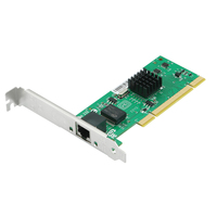 Carte réseau sans disque Intel 82540 PCI lan gigabit RJ45 10/100/1000Mbps Adaptateur Ethernet PCI 1G